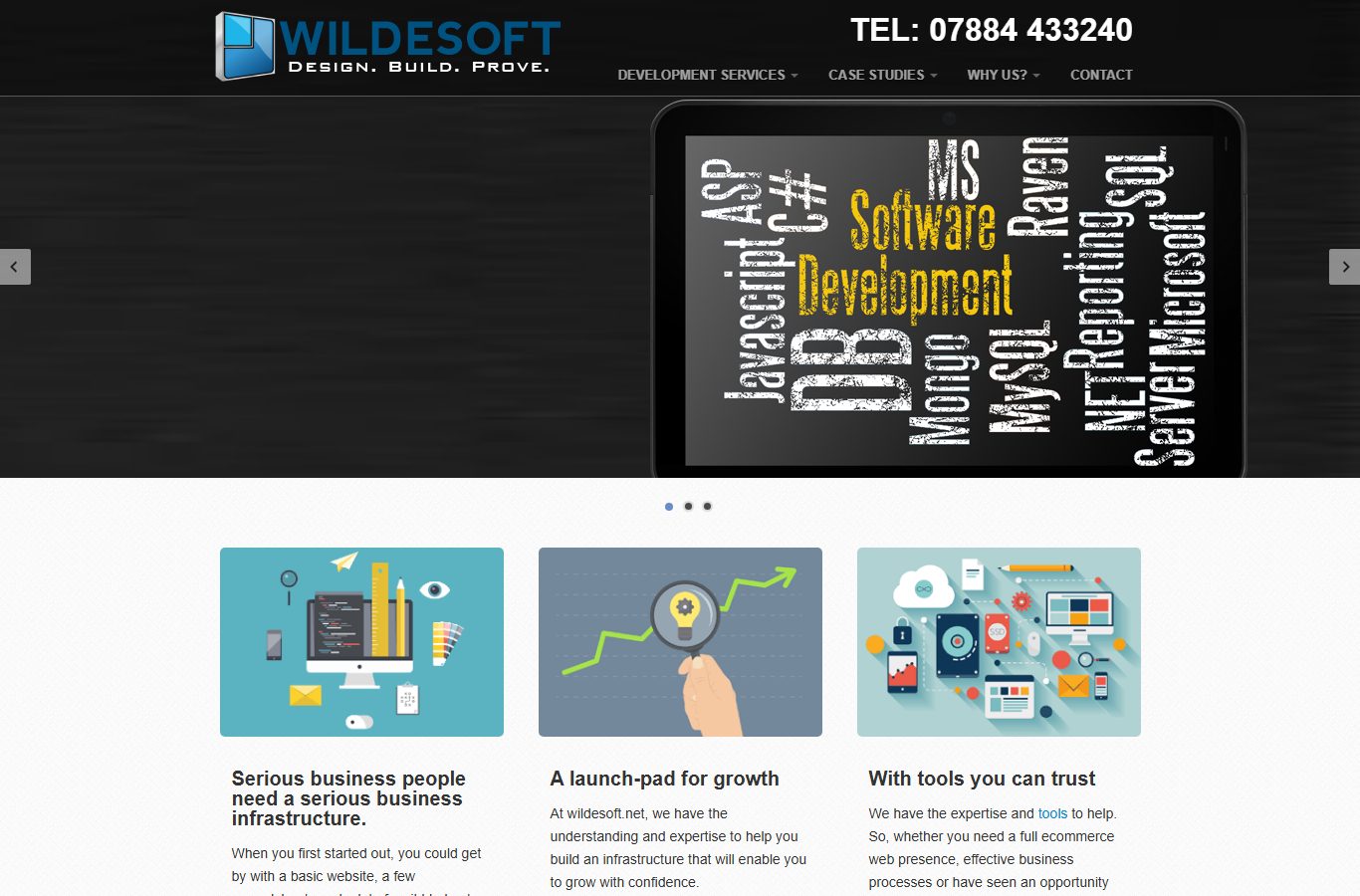 Before: The home page